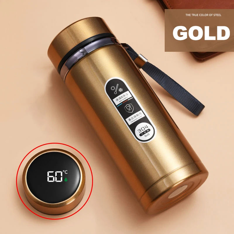Thermos Bottle 500ML Temperature Display