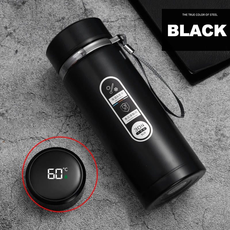 Thermos Bottle 500ML Temperature Display