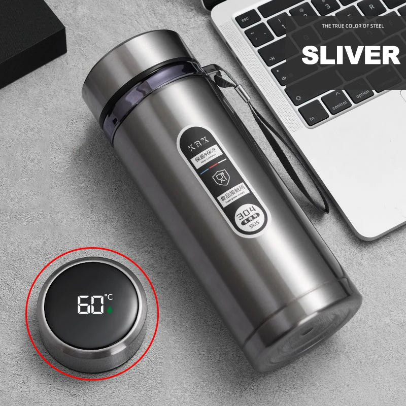 Thermos Bottle 500ML Temperature Display